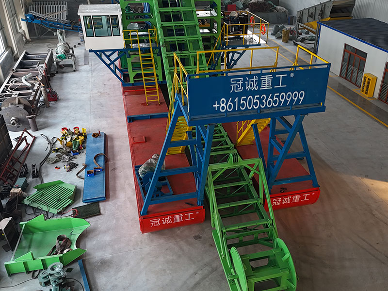 加拿大采金船生產制作中